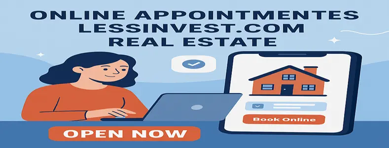 Online Appointments Lessinvest.com Real Estate Open Now: Simplifying Your Investment