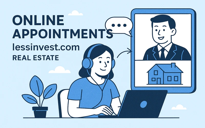 online appointments lessinvest.com real estate